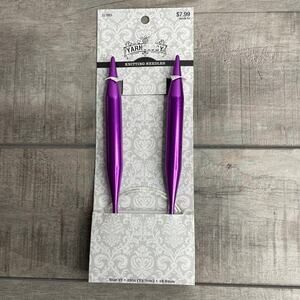 Yarnology Size 17 Purple Circular Knitting Needles 29” (73.7cm) New In Packaging